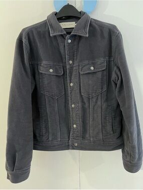 R.M. Williams Rider Moleskin Dark Gray Jacket